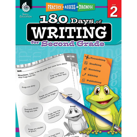 SHELL EDUCATION 180 Days of Writing for Second Grade 51525